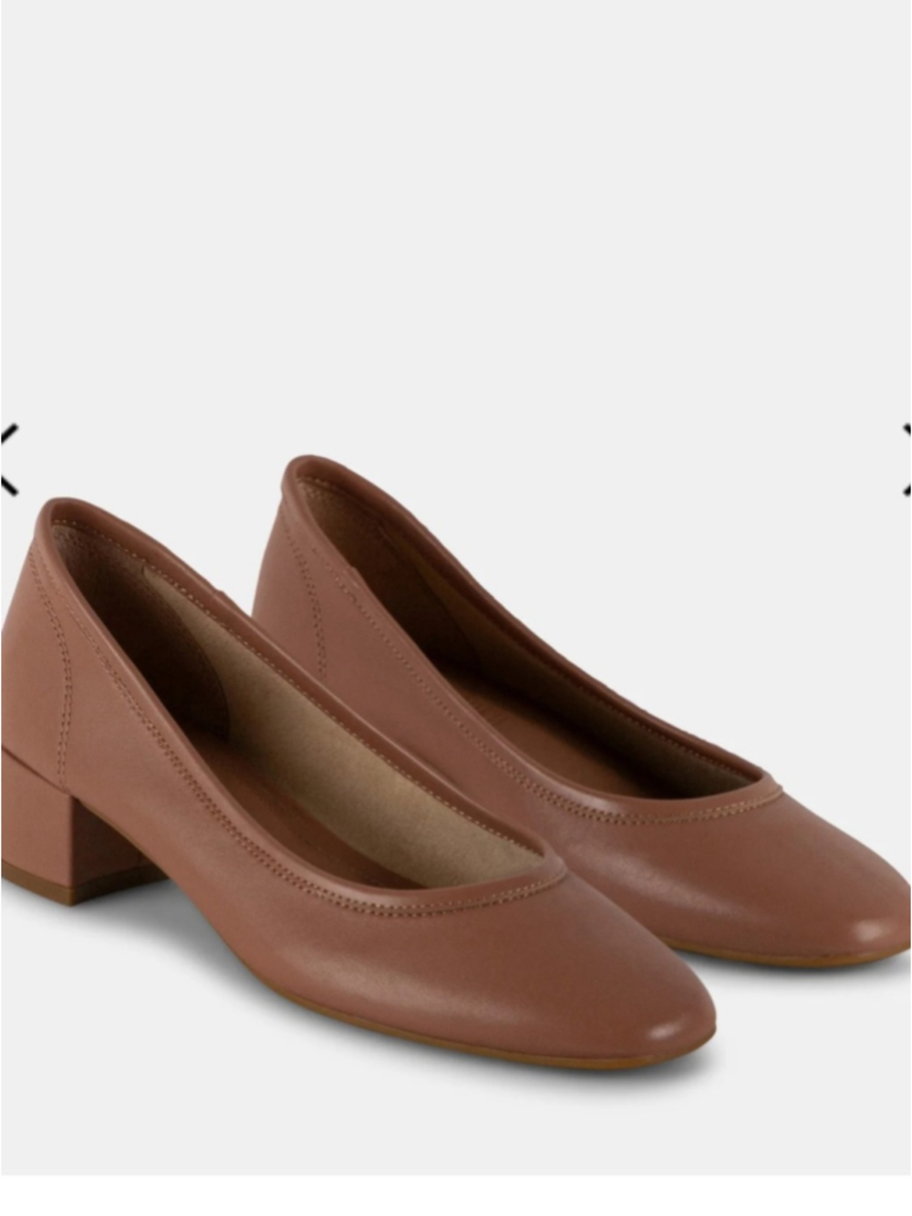 Steve Madden Mollie block heel ballet shoe size 9